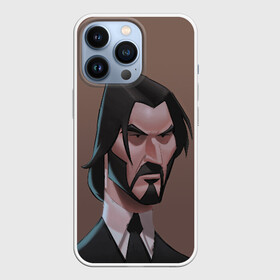 Чехол для iPhone 13 Pro с принтом Фортнайт Уик в Кировске,  |  | john wick 3 | keanu reeves | parabellum | джон вик | джон уик 3 | киану ривз | фортнайт