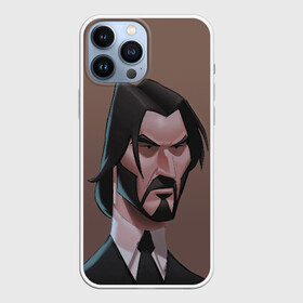 Чехол для iPhone 13 Pro Max с принтом Фортнайт Уик в Кировске,  |  | john wick 3 | keanu reeves | parabellum | джон вик | джон уик 3 | киану ривз | фортнайт