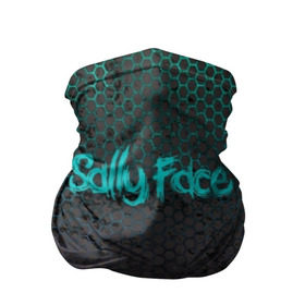 Бандана-труба 3D с принтом Sally Face (Соты). в Кировске, 100% полиэстер, ткань с особыми свойствами — Activecool | плотность 150‒180 г/м2; хорошо тянется, но сохраняет форму | face | game | horror | larry | sally | sally face | sanity s fall | игра | ларри | мальчик с протезом | салли | салли фейс | ужасы