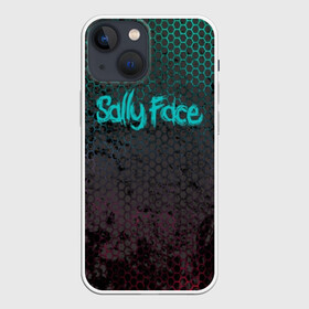 Чехол для iPhone 13 mini с принтом SALLY FACE. в Кировске,  |  | face | game | horror | larry | sally | sally face | sanity s fall | игра | ларри | мальчик с протезом | салли | салли фейс | ужасы