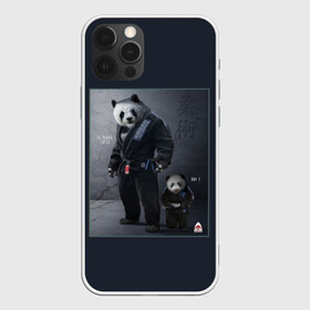 Чехол для iPhone 12 Pro с принтом PANDA в Кировске, силикон | область печати: задняя сторона чехла, без боковых панелей | glory | guruma | judo | kata otoshi | m 1 | ufc | бой | борьба | дзюдзюцу | дзюдо | кимоно | мотивация | мягкий | приемы | путь | сила | скорость | спорт | стиль | татами | япония