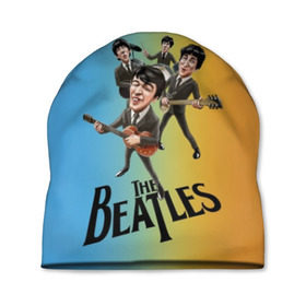 Шапка 3D с принтом The Beatles в Кировске, 100% полиэстер | универсальный размер, печать по всей поверхности изделия | Тематика изображения на принте: george harrison | john lennon | paul mccartney | psychedelic rock | ringo starr | the beatles | англия | ансамбль | джон леннон | джордж харрисон | пол маккартни | психоделический рок | ринго старр