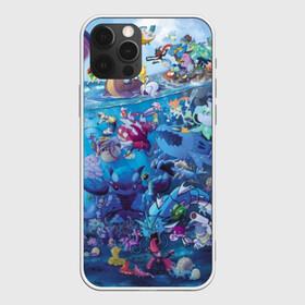 Чехол для iPhone 12 Pro с принтом Water-Type Pokemon в Кировске, силикон | область печати: задняя сторона чехла, без боковых панелей | detective pikachu | instinct | mystic | pikachu | pokeball | pokemon | pokemon go | valor | вейлор | детектив пикачу | инстинкт | мистик | пикачу | покебол | покемон | покемон гоу