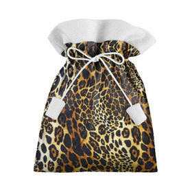 Подарочный 3D мешок с принтом Шкура леопарда в Кировске, 100% полиэстер | Размер: 29*39 см | animal | cheeky | dangerous | leopard | nature | pattern | predator | skin | spots | wild | дерзкий | дикий | животное | леопард | опасный | природа | пятна | узор | хищник