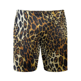 Мужские шорты 3D спортивные с принтом Шкура леопарда в Кировске,  |  | animal | cheeky | dangerous | leopard | nature | pattern | predator | skin | spots | wild | дерзкий | дикий | животное | леопард | опасный | природа | пятна | узор | хищник
