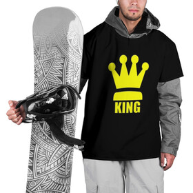 Накидка на куртку 3D с принтом King в Кировске, 100% полиэстер |  | Тематика изображения на принте: king | король | корона | прикол | шахматы