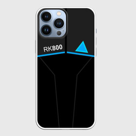 Чехол для iPhone 13 Pro Max с принтом RK800 CONNOR в Кировске,  |  | action | ai | android | connor | dbhpk19 | detroit become human | rk 800 | rk 900 | андроиды | детектив | игра | интерактивное кино | кара | коннор | логотип | маркус | роботы | фирменный стиль | экшн