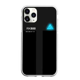 Чехол для iPhone 11 Pro матовый с принтом RK800 CONNOR в Кировске, Силикон |  | Тематика изображения на принте: action | ai | android | connor | dbhpk19 | detroit become human | rk 800 | rk 900 | андроиды | детектив | игра | интерактивное кино | кара | коннор | логотип | маркус | роботы | фирменный стиль | экшн