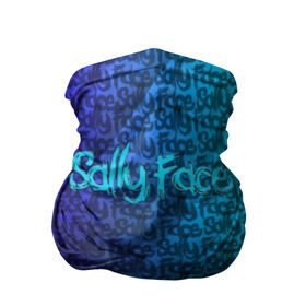 Бандана-труба 3D с принтом Sally Face (Pattern). в Кировске, 100% полиэстер, ткань с особыми свойствами — Activecool | плотность 150‒180 г/м2; хорошо тянется, но сохраняет форму | 2019 | 3d | pattern | sally face | tekstura | абстракция | градиент | игра | лого | логотип | надпись | паттерн | стиль | текстура