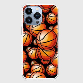 Чехол для iPhone 13 Pro с принтом Баскетбольные мячи в Кировске,  |  | activity | ball | basketball | black | brightness | brown | circle | color | game | illustration | orange | sport | victory | yellow | активность | апельсиновый | баскетбол | желтый | игра | иллюстрация | коричневый | круг | мяч | оранжевый | победа | спо