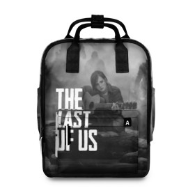 Женский рюкзак 3D с принтом THE LAST OF US в Кировске, 100% полиэстер | лямки с регулируемой длиной, сверху ручки, чтобы рюкзак нести как сумку. Основное отделение закрывается на молнию, как и внешний карман. Внутри два дополнительных кармана, один из которых закрывается на молнию. По бокам два дополнительных кармашка, куда поместится маленькая бутылочка
 | gamer | player | stels | the last of us | the last of us part 2 | бегун | джоэл | каннибалы | охотники | сталкер | топляк | цикады | щелкун | элли