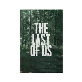 Обложка для паспорта матовая кожа с принтом THE LAST OF US в Кировске, натуральная матовая кожа | размер 19,3 х 13,7 см; прозрачные пластиковые крепления | gamer | player | stels | the last of us | the last of us part 2 | бегун | джоэл | каннибалы | охотники | сталкер | топляк | цикады | щелкун | элли