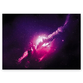Поздравительная открытка с принтом Галактика в Кировске, 100% бумага | плотность бумаги 280 г/м2, матовая, на обратной стороне линовка и место для марки
 | astronomy | cosmos | galaxy | nebula | stars | universe | астрономия | вселенная | галактика | звезды | космос | небьюла | цветная