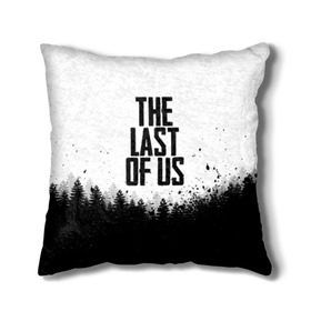 Подушка 3D с принтом THE LAST OF US в Кировске, наволочка – 100% полиэстер, наполнитель – холлофайбер (легкий наполнитель, не вызывает аллергию). | состоит из подушки и наволочки. Наволочка на молнии, легко снимается для стирки | gamer | player | stels | the last of us | the last of us part 2 | бегун | джоэл | каннибалы | охотники | сталкер | топляк | цикады | щелкун | элли