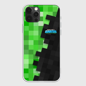 Чехол для iPhone 12 Pro Max с принтом Minecraft EARTH в Кировске, Силикон |  | craft | creeper | earth | game | green | logo | mine | minecraft | mobile | online | world | зеленый | земля | зомби | игра | крипер | лого | майкрафт | майнкрафт | мир | мобайл | онлайн | планета | синий | текстура