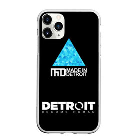 Чехол для iPhone 11 Pro Max матовый с принтом DETROIT BECOME HUMAN в Кировске, Силикон |  | action | ai | android | connor | dbhpk19 | detroit become human | rk 800 | rk 900 | андроиды | детектив | игра | интерактивное кино | кара | коннор | логотип | маркус | роботы | фирменный стиль | экшн