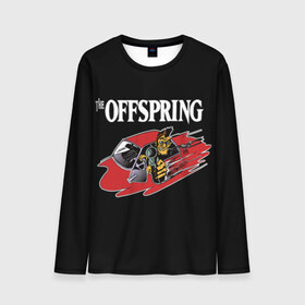 Мужской лонгслив 3D с принтом Offspring в Кировске, 100% полиэстер | длинные рукава, круглый вырез горловины, полуприлегающий силуэт | offspring | ofspring | punk | rock | the offspring | группы | музыка | офспринг | оффспринг | панк | рок