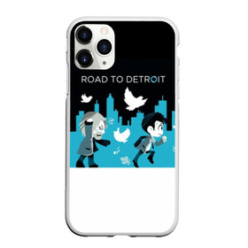 Чехол для iPhone 11 Pro Max матовый с принтом ROAD TO DETROIT в Кировске, Силикон |  | Тематика изображения на принте: 2038 | become | connor | dbh | dbhpk19 | gavin reed | human | quantic | reed | reed900 | rk800 | rk900 | андроид | девиант | детройт | кара | квест | коннор | маркус