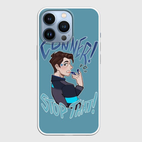 Чехол для iPhone 13 Pro с принтом CONNER STOP в Кировске,  |  | 2038 | become | connor | dbh | dbhpk19 | gavin reed | human | quantic | reed | reed900 | rk800 | rk900 | андроид | девиант | детройт | кара | квест | коннор | маркус