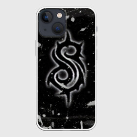 Чехол для iPhone 13 mini с принтом Slipknot. в Кировске,  |  | 3d | slipknot | абстракция | брызги красок | гранж | лого | логотип | металл | музыка | ню метал группа | рок | слипкнот | текстура | эмблема