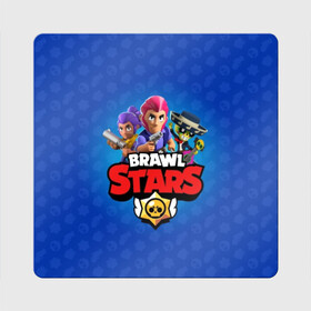 Магнит виниловый Квадрат с принтом BRAWL STARS в Кировске, полимерный материал с магнитным слоем | размер 9*9 см, закругленные углы | brawl | bull | colt | crow | el primo | game | games | leon | moba | online | penny | poco | shelly | spike | star | stars | wanted | брав | бравл | браво | звезда | звезды | игра | игры | лого | моба | онлайн | старс