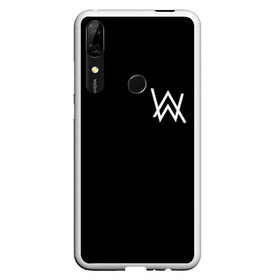 Чехол для Honor P Smart Z с принтом ALAN WALKER (НА СПИНЕ) в Кировске, Силикон | Область печати: задняя сторона чехла, без боковых панелей | alan walker | aw | electro | electro music | music | алан уокер | музыка | музыкант | электро | электронная музыка