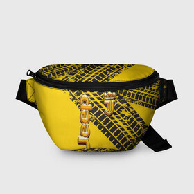 Поясная сумка 3D с принтом Juventus Lifestyle в Кировске, 100% полиэстер | плотная ткань, ремень с регулируемой длиной, внутри несколько карманов для мелочей, основное отделение и карман с обратной стороны сумки застегиваются на молнию | 