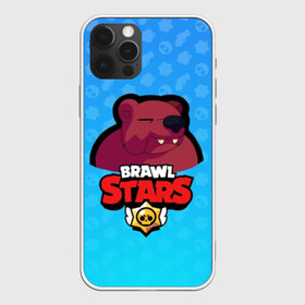 Чехол для iPhone 12 Pro с принтом Bear - BRAWL STARS в Кировске, силикон | область печати: задняя сторона чехла, без боковых панелей | bear | brawl | bull | colt | crow | el primo | game | games | leon | moba | online | penny | poco | shelly | spike | star | stars | wanted | брав | бравл | браво | звезда | звезды | игра | игры | моба | онлайн | старс