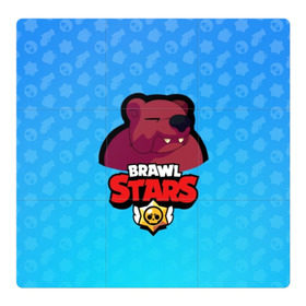 Магнитный плакат 3Х3 с принтом Bear - BRAWL STARS в Кировске, Полимерный материал с магнитным слоем | 9 деталей размером 9*9 см | bear | brawl | bull | colt | crow | el primo | game | games | leon | moba | online | penny | poco | shelly | spike | star | stars | wanted | брав | бравл | браво | звезда | звезды | игра | игры | моба | онлайн | старс