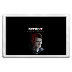 Магнит 45*70 с принтом Detroit: Become Human. в Кировске, Пластик | Размер: 78*52 мм; Размер печати: 70*45 | become human | connor | dbh | dbhpk19 | detroit | detroit city | glitch | абстракция | геометрия | детройт | игра | коннор | надпись | стать человеком | текстура | треугольник | треугольники