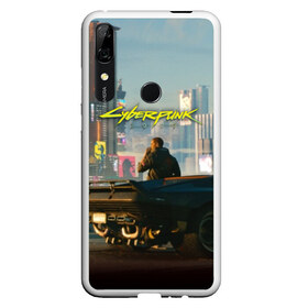 Чехол для Honor P Smart Z с принтом CYBERPUNK 2077 в Кировске, Силикон | Область печати: задняя сторона чехла, без боковых панелей | Тематика изображения на принте: 2019 | cd project red | cyberpunk 2077 | future | hack | night city | samurai | sci fi | андроиды | безумие | будущее | киберпанк 2077 | логотип | роботы | самураи | фантастика | цифры