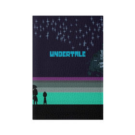 Обложка для паспорта матовая кожа с принтом UNDERTALE GAME в Кировске, натуральная матовая кожа | размер 19,3 х 13,7 см; прозрачные пластиковые крепления | game | undertale | азриэль дримурр | альфис | андайн | андертейл | асгор дримурр | добро | дьявол | зло | игра | игры | кости | меттатон | папирус | санс | стрела | ториэль | трезубец | фриск | чара | черный