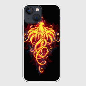 Чехол для iPhone 13 mini с принтом Огненный Феникс в Кировске,  |  | огненный феникс