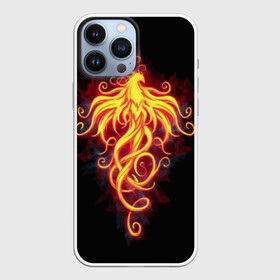 Чехол для iPhone 13 Pro Max с принтом Огненный Феникс в Кировске,  |  | Тематика изображения на принте: огненный феникс