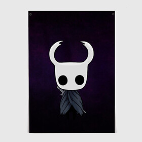 Постер с принтом Hollow Knight в Кировске, 100% бумага
 | бумага, плотность 150 мг. Матовая, но за счет высокого коэффициента гладкости имеет небольшой блеск и дает на свету блики, но в отличии от глянцевой бумаги не покрыта лаком | hollow knight | детская | для детей | игра | компьютерная игра | королевство | рыцарь | темный рыцарь | холлов кнайт | экшен