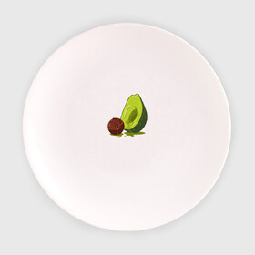 Тарелка 3D с принтом Avocado R.I.P. в Кировске, фарфор | диаметр - 210 мм
диаметр для нанесения принта - 120 мм | авокадо | арт | веган | вегетарианец | вкусняшка | еда | жиры | зеленый | зож | косточка | милый | овощи | пп | фрукты | юмор