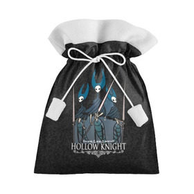 Подарочный 3D мешок с принтом Hollow Knight (Богомол). в Кировске, 100% полиэстер | Размер: 29*39 см | 3d | cherry magic | hollow knight | mantis | богомол | игра | лорды | полый рыцарь | холлоу найт