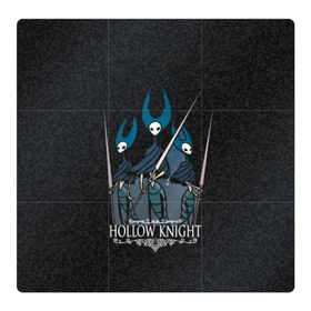 Магнитный плакат 3Х3 с принтом Hollow Knight (Богомол). в Кировске, Полимерный материал с магнитным слоем | 9 деталей размером 9*9 см | 3d | cherry magic | hollow knight | mantis | богомол | игра | лорды | полый рыцарь | холлоу найт