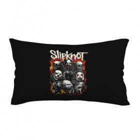 Подушка 3D антистресс с принтом Slipknot в Кировске, наволочка — 100% полиэстер, наполнитель — вспененный полистирол | состоит из подушки и наволочки на молнии | band | corey taylor | jim root | metal | mick thomson | music | official | альтернативный | глэм | готик | гранж | метал | музыка | пост | рок | хард