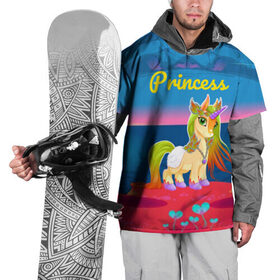Накидка на куртку 3D с принтом Единорог принцессы в Кировске, 100% полиэстер |  | Тематика изображения на принте: pony | грива | девочка | единорог | конь | копыта | красивая | лошадка | лошадь | милая | пони | природа закат | радуга