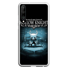 Чехол для Honor P30 с принтом Hollow Knight в Кировске, Силикон | Область печати: задняя сторона чехла, без боковых панелей | hallownest | hollow knight | the knight | игры | компьютерная игра | реймер | рыцарь