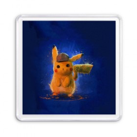 Магнит 55*55 с принтом Pikachu Pika Pika в Кировске, Пластик | Размер: 65*65 мм; Размер печати: 55*55 мм | pika | pikachu | аниме | детская | детям | игры | молния | мышка | мышь | пика | пикачу | покемон | покемоны