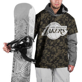 Накидка на куртку 3D с принтом Los Angeles Lakers Camo в Кировске, 100% полиэстер |  | Тематика изображения на принте: camo | lakers | los angeles lakers | nba | баскетбол | камуфляж | лос анджелес лейкерс | нба | спорт | хаки