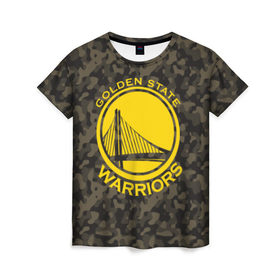 Женская футболка 3D с принтом Golden State Warriors camo в Кировске, 100% полиэфир ( синтетическое хлопкоподобное полотно) | прямой крой, круглый вырез горловины, длина до линии бедер | Тематика изображения на принте: golden state | golden state warriors | nba | warriors | баскетбол | голден стэйт | голден стэйт уорриорз | камуфляж | нба | спорт | уорриорз camo | хаки