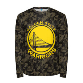 Мужской лонгслив 3D с принтом Golden State Warriors camo в Кировске, 100% полиэстер | длинные рукава, круглый вырез горловины, полуприлегающий силуэт | Тематика изображения на принте: golden state | golden state warriors | nba | warriors | баскетбол | голден стэйт | голден стэйт уорриорз | камуфляж | нба | спорт | уорриорз camo | хаки