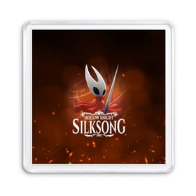 Магнит 55*55 с принтом Hollow Knight: SILKSONG в Кировске, Пластик | Размер: 65*65 мм; Размер печати: 55*55 мм | Тематика изображения на принте: game | games | ghosts | godmaster | hollow | hornet | knight | metroidvania | silksong | zote | гримм | зот | игра | игры | квиррел | найт | песня | полый | призраки | пустой | рыцарь | силксонг | холлоу | хорнет | шелк