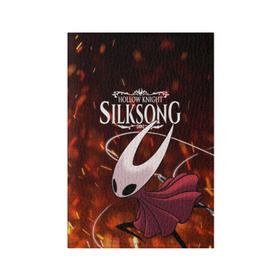 Обложка для паспорта матовая кожа с принтом Hollow Knight: SILKSONG в Кировске, натуральная матовая кожа | размер 19,3 х 13,7 см; прозрачные пластиковые крепления | game | games | ghosts | godmaster | hollow | hornet | knight | metroidvania | silksong | zote | гримм | зот | игра | игры | квиррел | найт | песня | полый | призраки | пустой | рыцарь | силксонг | холлоу | хорнет | шелк