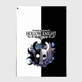 Постер с принтом Hollow Knight (Black & White) в Кировске, 100% бумага
 | бумага, плотность 150 мг. Матовая, но за счет высокого коэффициента гладкости имеет небольшой блеск и дает на свету блики, но в отличии от глянцевой бумаги не покрыта лаком | game | hollow knight | hollow knight godmaster | hollow knight map | hollow knight ps4 | silksong | белый | зот могучий | игра | карта | королевство | метроидвания | полый король | приключения букашек | халлоунест | холлоу кнайт | черный