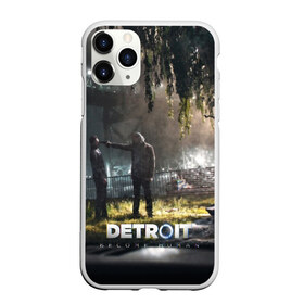 Чехол для iPhone 11 Pro матовый с принтом DETROITBECOME HUMAN в Кировске, Силикон |  | Тематика изображения на принте: action | ai | android | connor | dbhpk19 | detroit become human | game | rk 800 | rk 900 | андроиды | детектив | игра | игры | интерактивное кино | кара | коннор | логотип | маркус | роботы | фирменный стиль | экшн