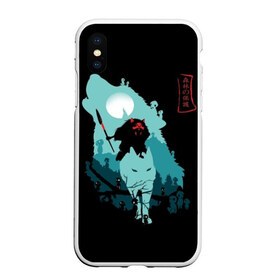 Чехол для iPhone XS Max матовый с принтом Princess Mononoke в Кировске, Силикон | Область печати: задняя сторона чехла, без боковых панелей | anime | ghibli | hayao miyazaki | hime | meme | miyazaki | mononoke | music | princess | studio ghibli | tokyo | иероглиф | манга | стиль | фентези